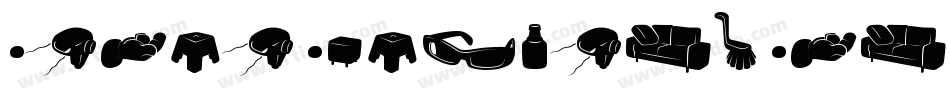 Sauna Dingbats Outline字体转换